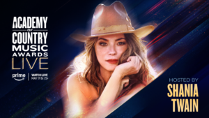 Shania Twain será a apresentadora do 61º ACM Awards na Prime Video
