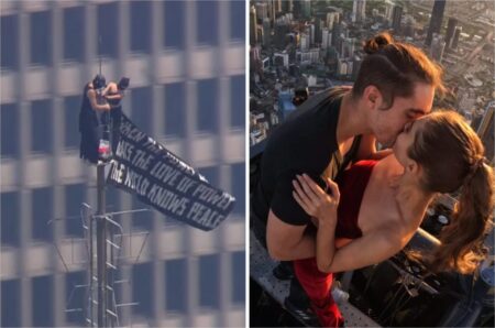 Casal retratado no documentário da Netflix escalou o Empire State Building Casal retratado no documentário da Netflix escalou o Empire State Building