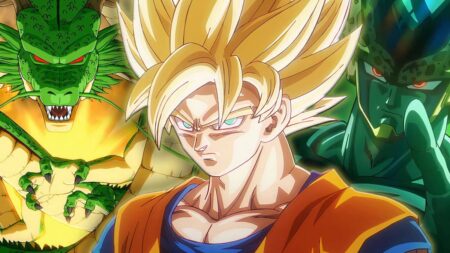 Arte rara de 34 anos de Dragon Ball revela design original do Super Saiyajin Goku na Saga Cell Arte rara de 34 anos de Dragon Ball revela design original do Super Saiyajin Goku na Saga Cell