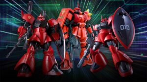 Bandai relança três kits de modelos Gundam de Johnny Ridden com edição limitada