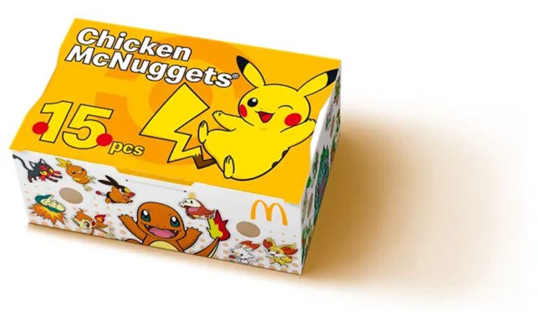 Pokémon Fans Can Taste Torchic in New Official McDonald's Crossover